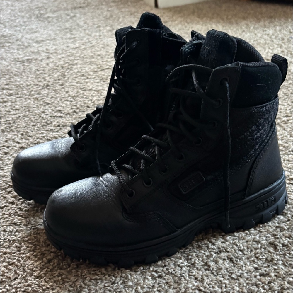 5.11 Tactical Black Boots with Rugged Design